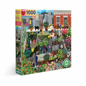 Puzzle Urban Gardening - eeBoo - 1000 pièces