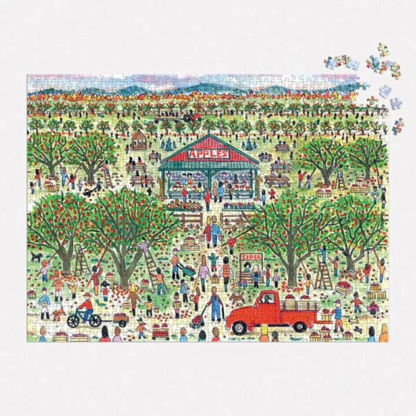 Puzzle Apple Pickin' - Galison - 1000 pièces Puzzle Apple Pickin' - Galison - 1000 pièces