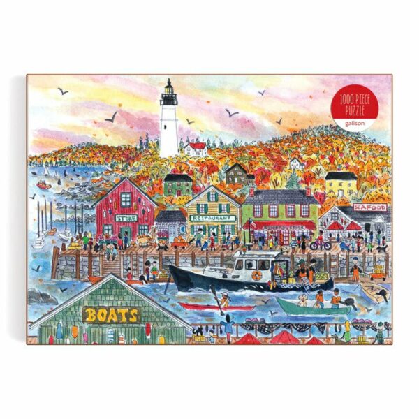 Puzzle Autumn By the Sea - Galison - 1000 pièces