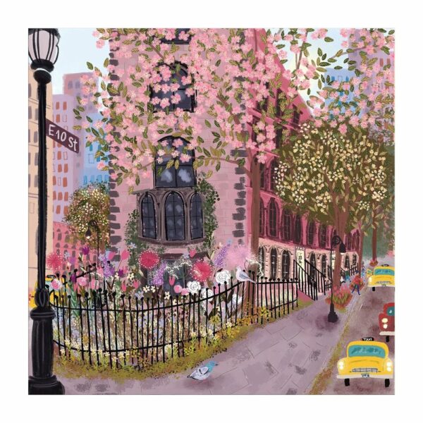 Puzzle Blooming Streets - Galison - 500 pièces Puzzle Blooming Streets - Galison - 500 pièces