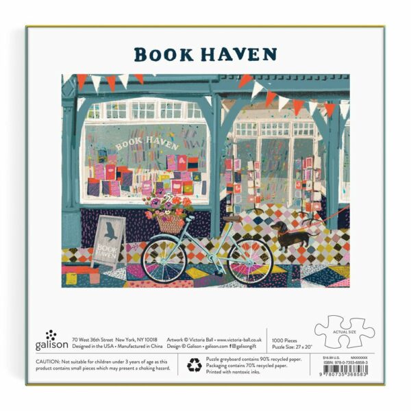 Puzzle Book Haven - Galison - 1000 pièces