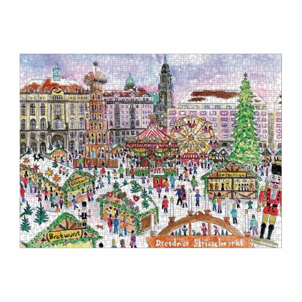 Puzzle Christmas Market - Galison - 1000 pièces