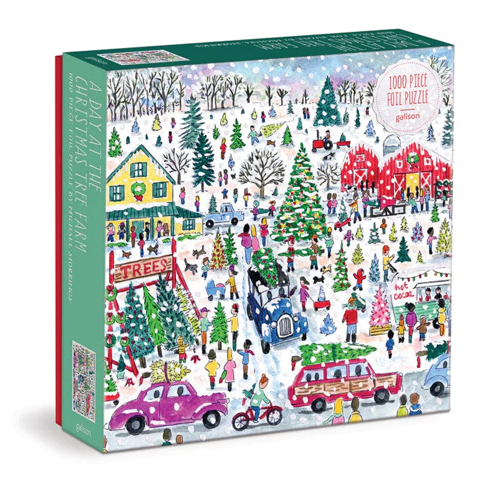 Puzzle Christmas Tree Farm - Galison - 1000 pièces