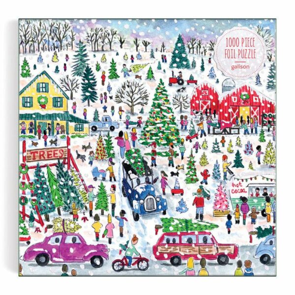 Puzzle Christmas Tree Farm - Galison - 1000 pièces