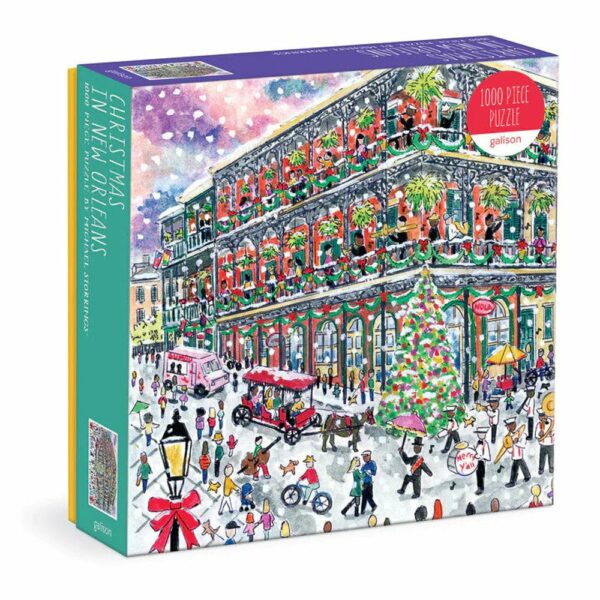 Puzzle Christmas in New Orleans - Galison - 1000 pièces
