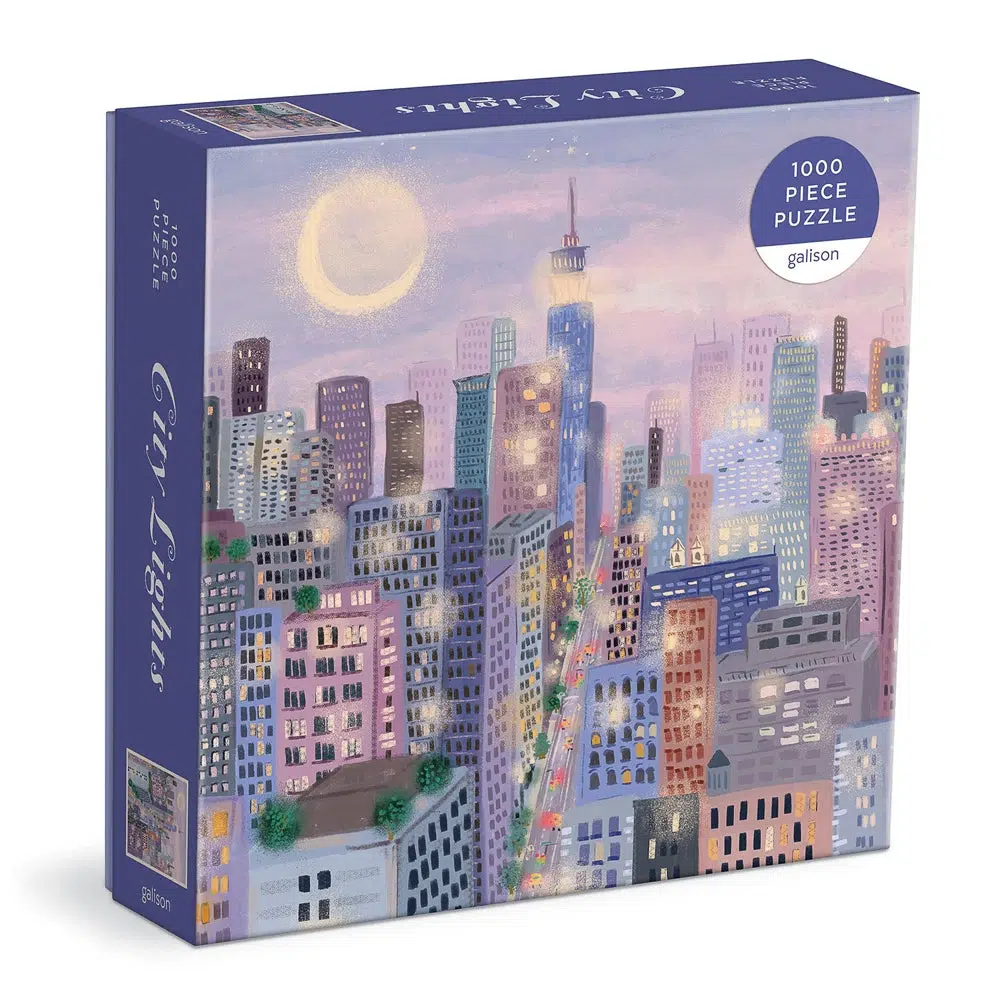 Puzzle City Lights - Galison - 1000 pièces