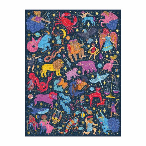 Puzzle Constellations 101 : Stargazing - Galison - 500 pièces Puzzle Constellations 101 : Stargazing - Galison - 500 pièces