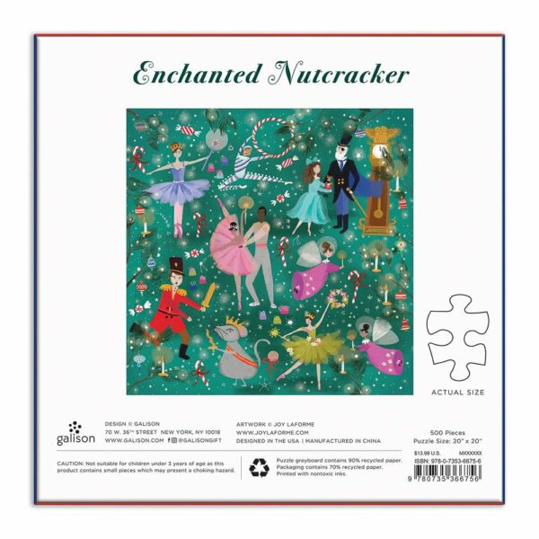 Puzzle Enchanted Nutcracker - Galison - 500 pièces