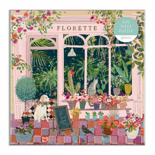 Puzzle Florette - Galison - 500 pièces