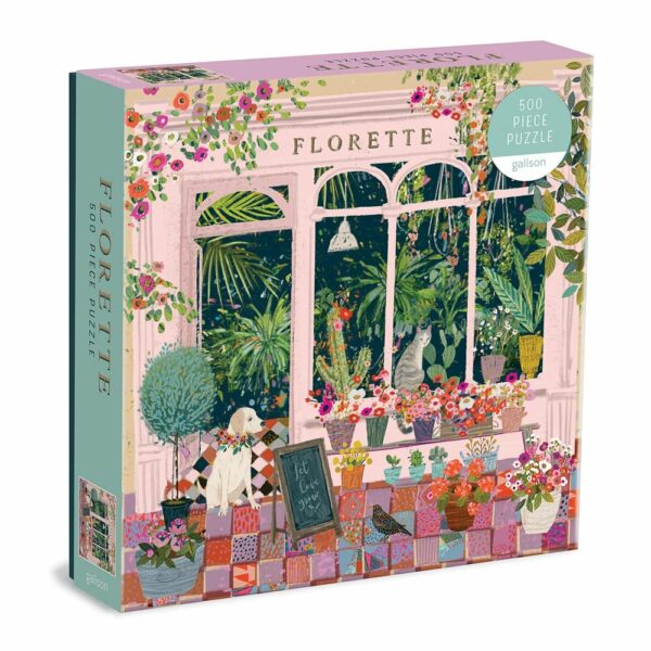 Puzzle Florette - Galison - 500 pièces