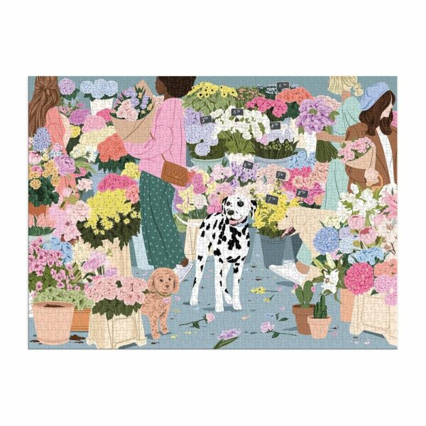 Puzzle Flower Market - Galison - 1000 pièces Puzzle Flower Market - Galison - 1000 pièces