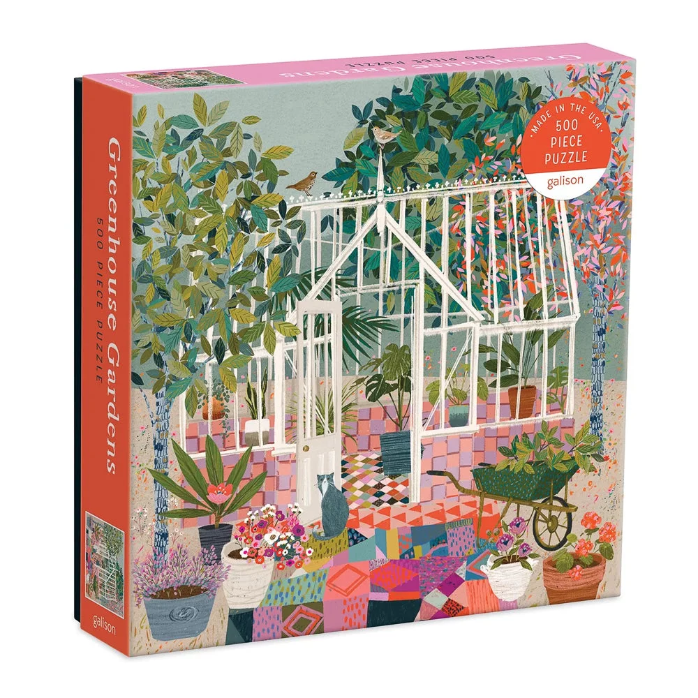 Puzzle Greenhouse Gardens - Galison - 500 pièces