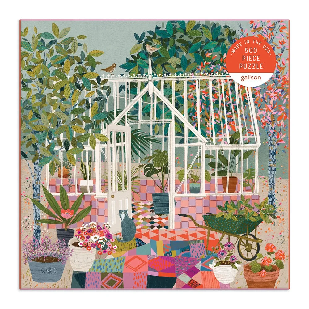 Puzzle Greenhouse Gardens - Galison - 500 pièces