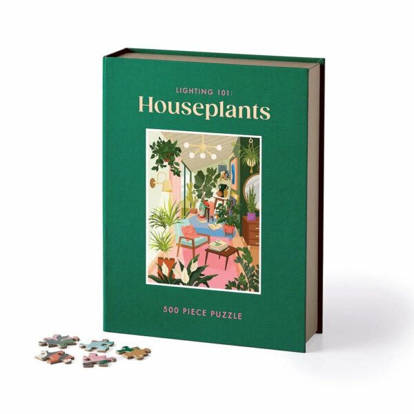 Puzzle Lighting 101 : Houseplants - Galison - 500 pièces