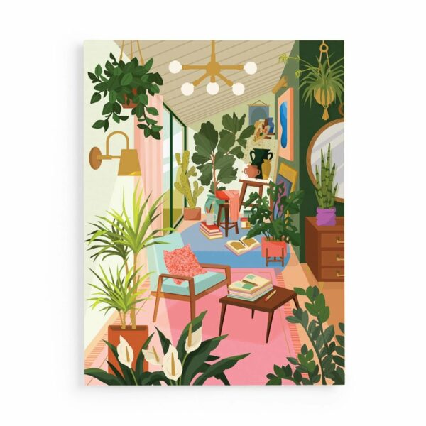 Puzzle Lighting 101 : Houseplants - Galison - 500 pièces