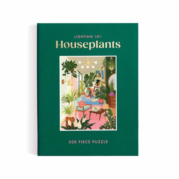 Puzzle Lighting 101 : Houseplants - Galison - 500 pièces