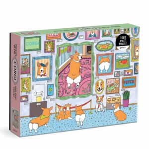 Puzzle Museum of the Corgi - Galison - 1000 pièces