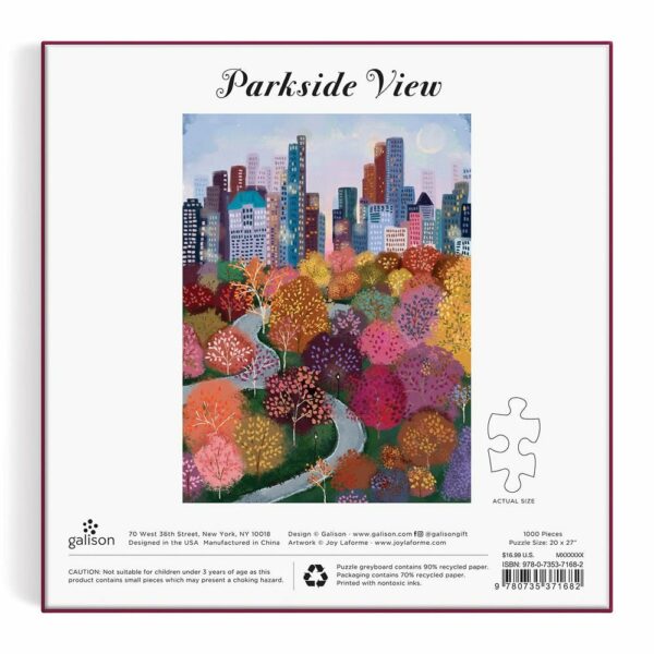 Puzzle Parkside View - Galison - 1000 pièces