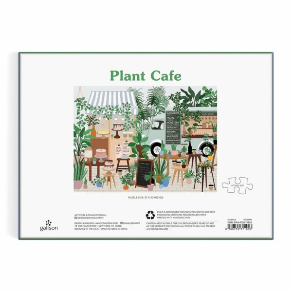 Puzzle Plant Cafe - Galison - 1000 pièces