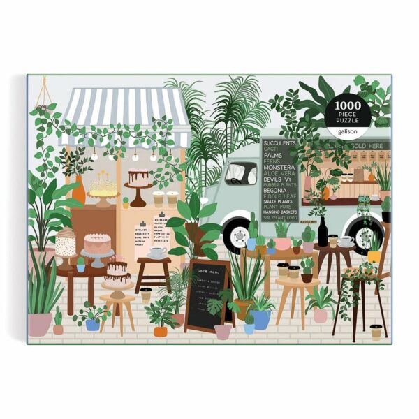Puzzle Plant Cafe - Galison - 1000 pièces