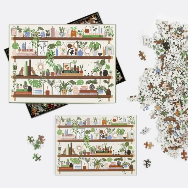 Puzzle Plant Shelfie - Galison - 1000 pièces