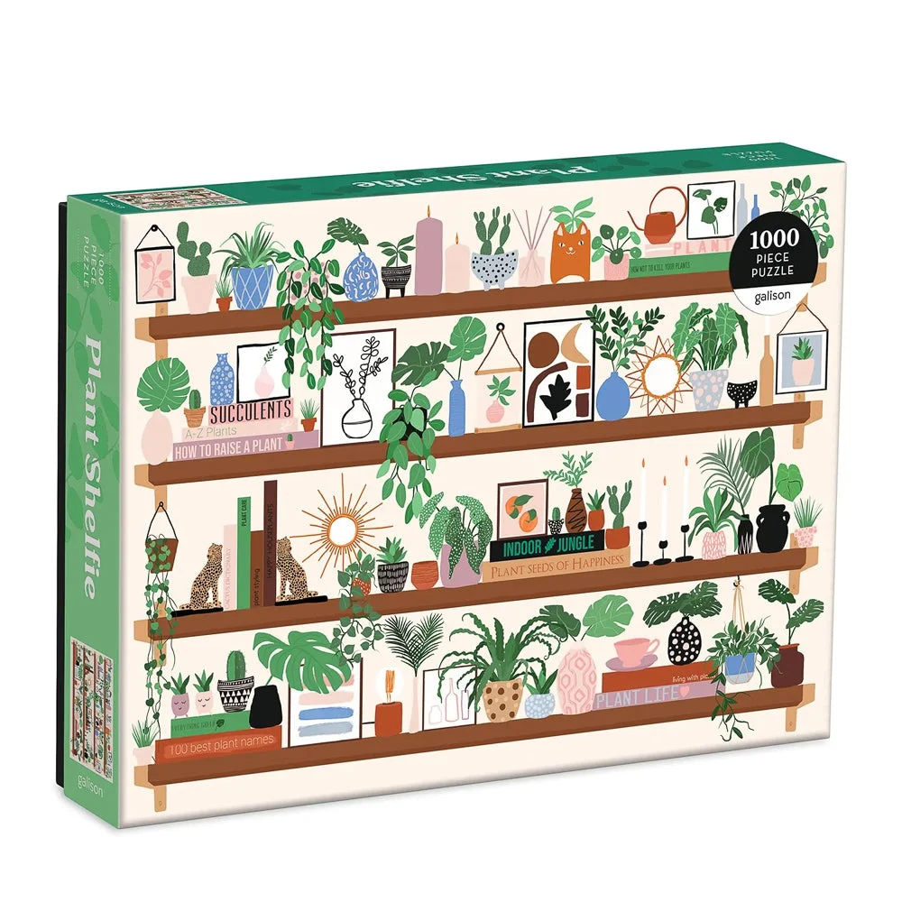 Puzzle Plant Shelfie - Galison - 1000 pièces
