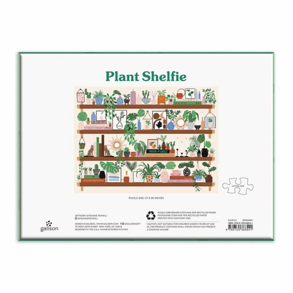 Puzzle Plant Shelfie - Galison - 1000 pièces