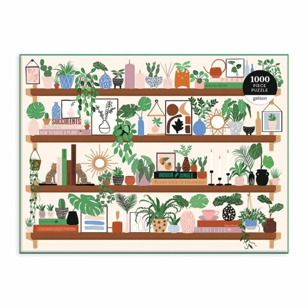 Puzzle Plant Shelfie - Galison - 1000 pièces