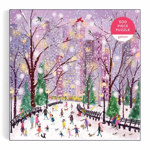 Puzzle Snowy Night - Galison - 500 pièces