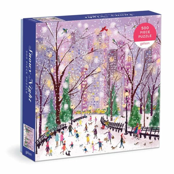 Puzzle Snowy Night - Galison - 500 pièces