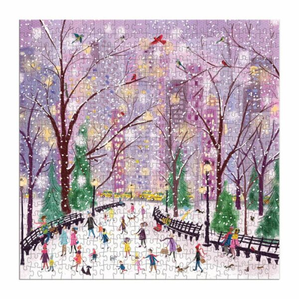 Puzzle Snowy Night - Galison - 500 pièces
