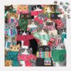 Puzzle Wintry Cats - Galison - 500 pièces Puzzle Wintry Cats - Galison - 500 pièces
