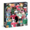 Puzzle Wintry Cats - Galison - 500 pièces Puzzle Wintry Cats - Galison - 500 pièces