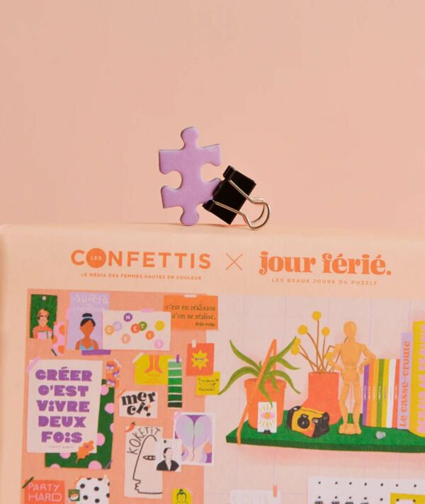 Puzzle Du feutre sur les mains - Jour Férié - 500 pièces