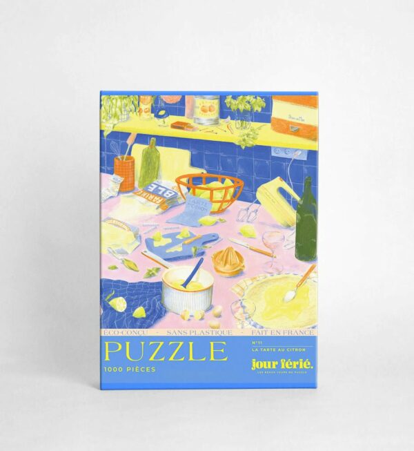 Puzzle La tarte au citron - Jour Férié - 1000 pièces Puzzle La tarte au citron - Jour Férié - 1000 pièces