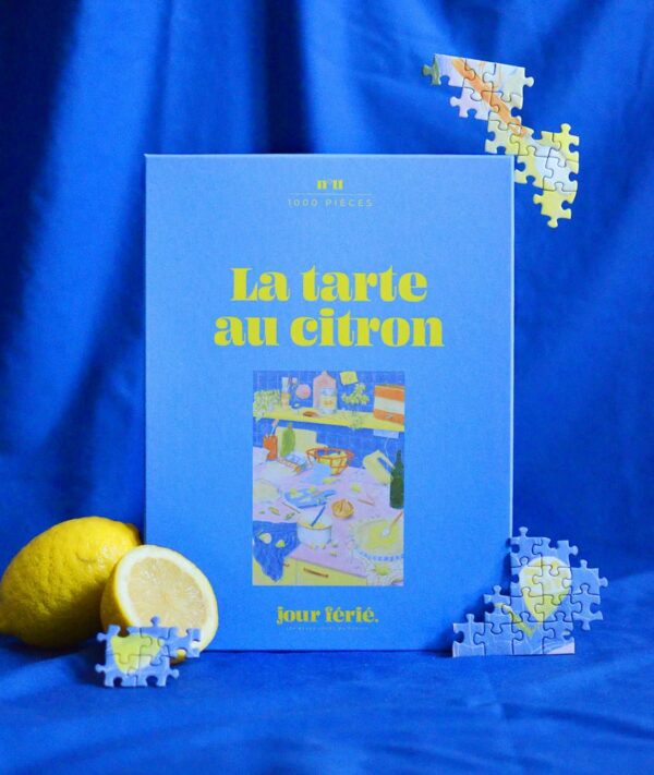 Puzzle La tarte au citron - Jour Férié - 1000 pièces Puzzle La tarte au citron - Jour Férié - 1000 pièces