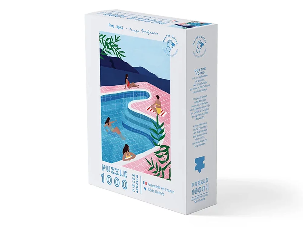 Puzzle Pool Ladies - La Petite Epicerie - 1000 pièces