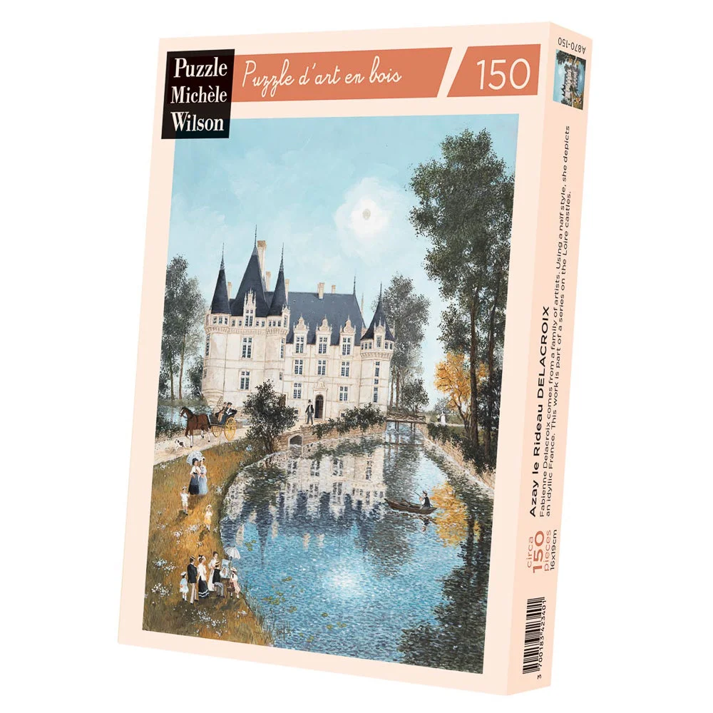 Puzzle Azay Le Rideau - Michèle Wilson - 150 pièces