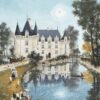Puzzle Azay Le Rideau - Michèle Wilson - 150 pièces