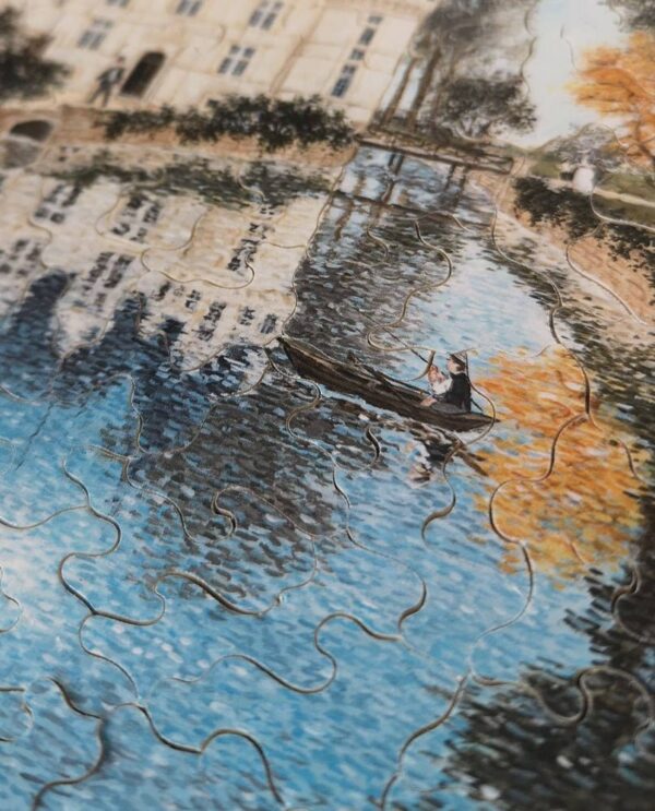 Puzzle Azay Le Rideau - Michèle Wilson - 150 pièces