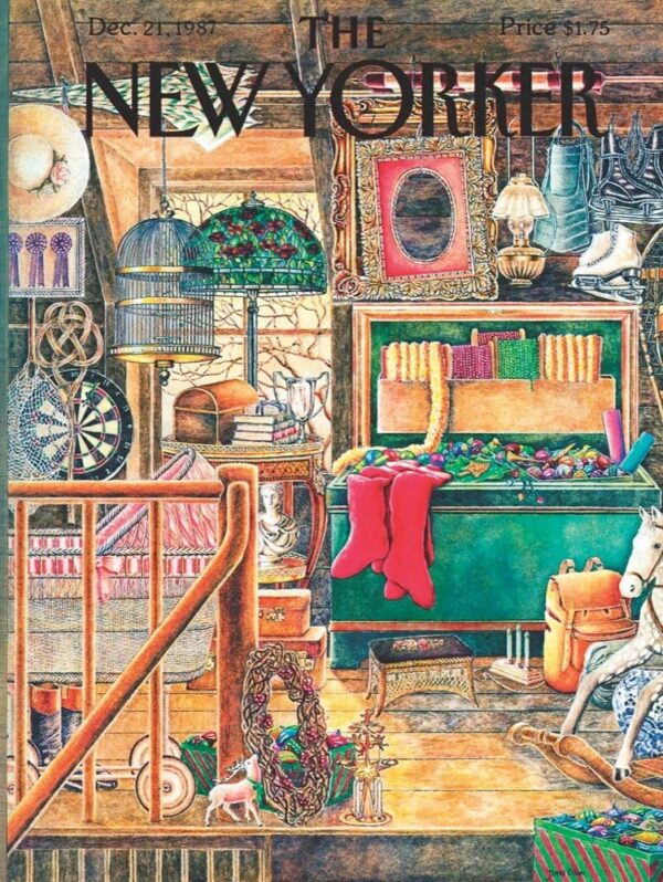 Puzzle Christmas Attic - New York Puzzle Company - 1000 pièces