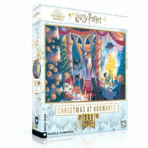Puzzle Harry Potter Christmas at Hogwarts - New York Puzzle Company - 500 pièces