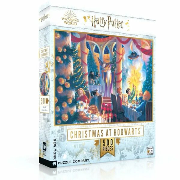 Puzzle Harry Potter Christmas at Hogwarts - New York Puzzle Company - 500 pièces