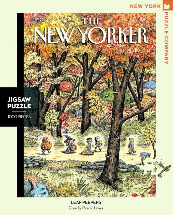 Puzzle Leaf Peepers - New York Puzzle Company - 1000 pièces Puzzle Leaf Peepers - New York Puzzle Company - 1000 pièces