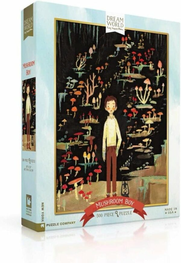 Puzzle Mushroom Boy - New York Puzzle Company - 500 pièces