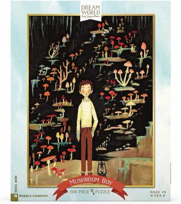 Puzzle Mushroom Boy - New York Puzzle Company - 500 pièces