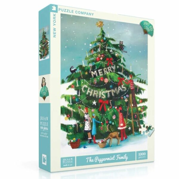 Puzzle The Peppermint family - New York Puzzle Company - 1000 pièces