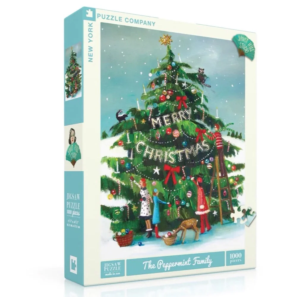 Puzzle The Peppermint family - New York Puzzle Company - 1000 pièces