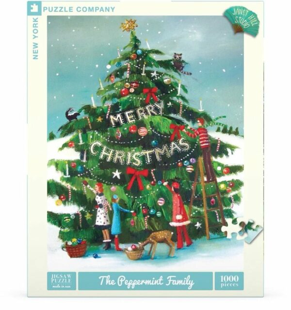 Puzzle The Peppermint family - New York Puzzle Company - 1000 pièces
