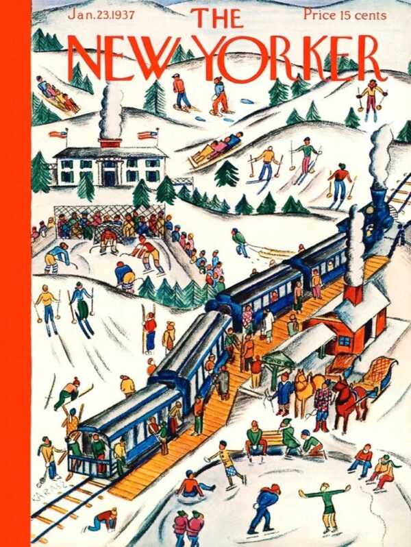 Puzzle Winter Weekend - New York Puzzle Company - 1000 pièces Puzzle Winter Weekend - New York Puzzle Company - 1000 pièces